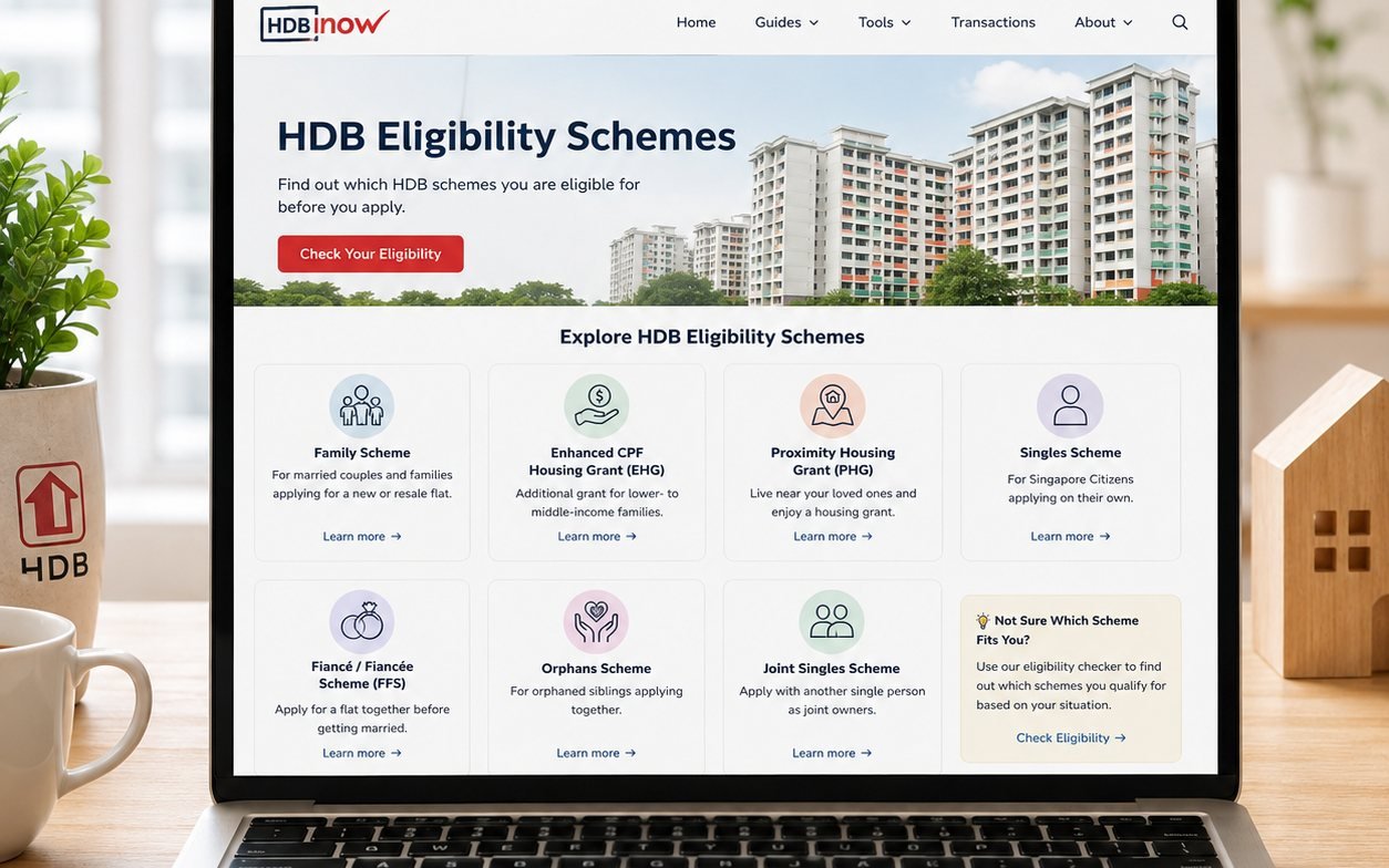 HDB Eligibility Schemes Explained